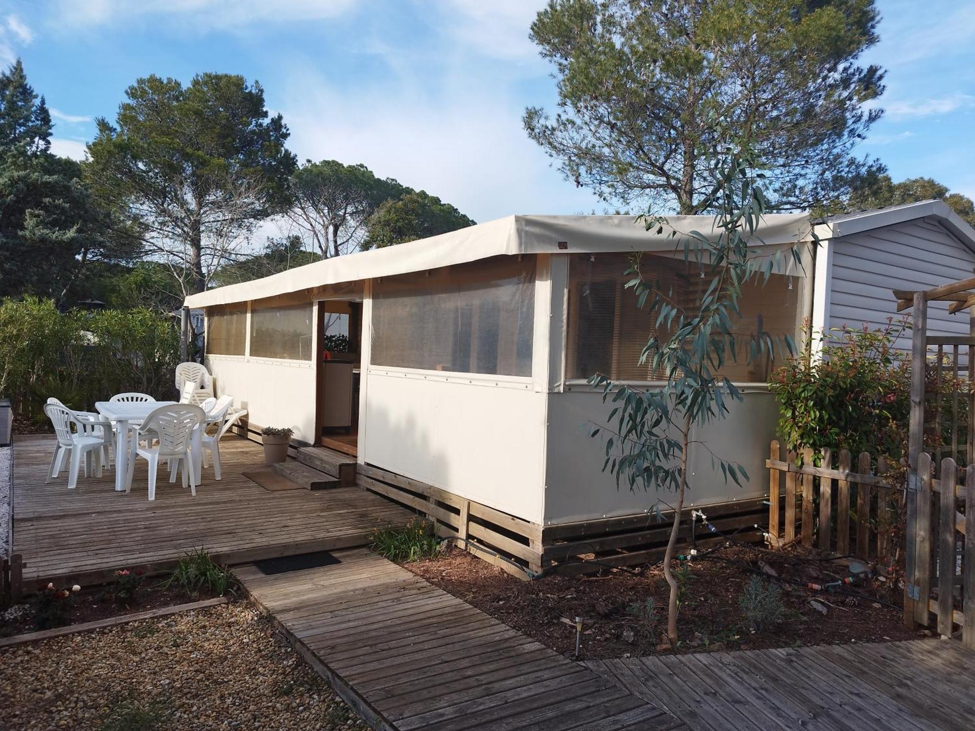 Mobil Home A Louer Dans Camping Des Cigales Le Muy 5 Etoiles Zewnętrze zdjęcie
